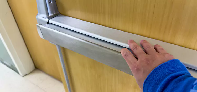 Installing a Push Bar on a Door Leawood
